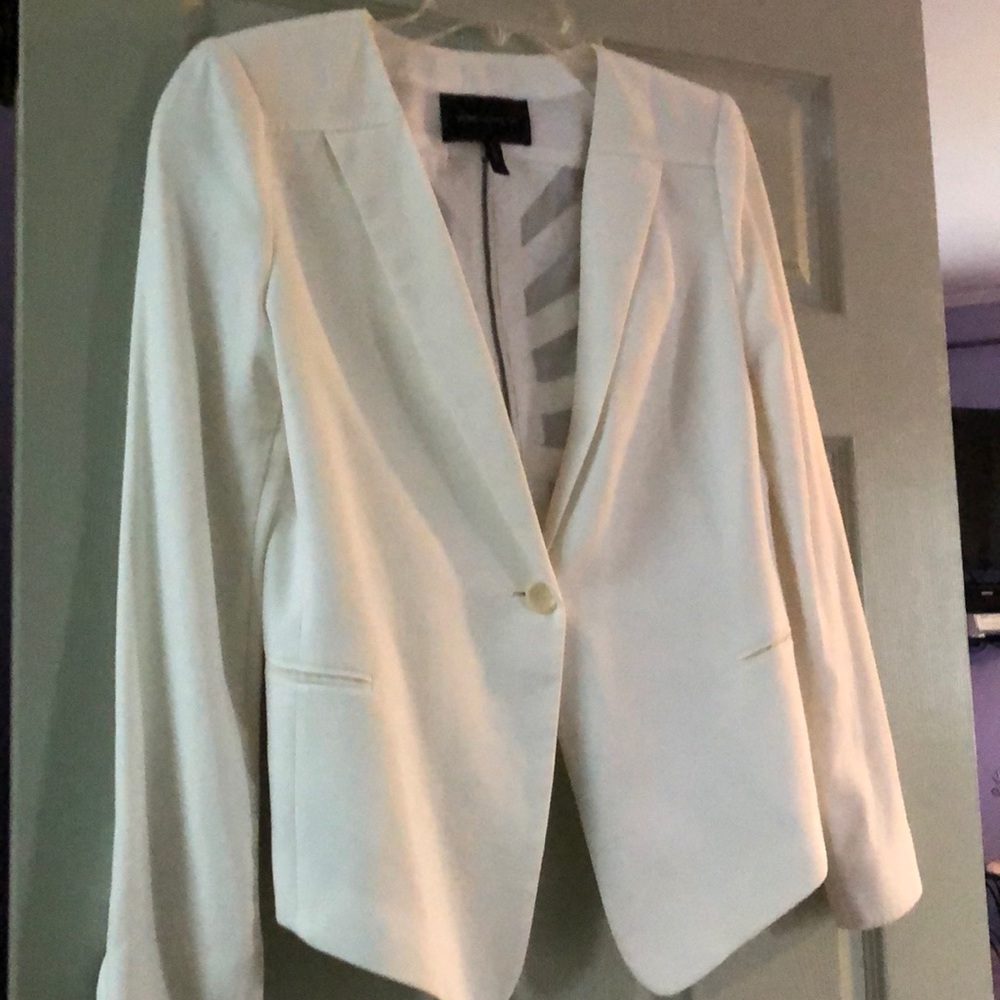 Bcbg off white jacket